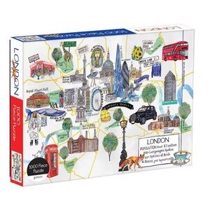 Galison London 1000 Piece Puzzle